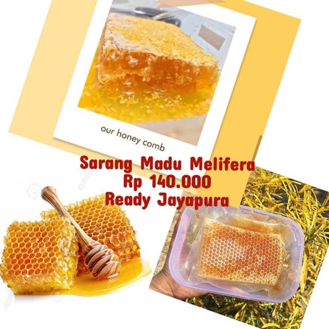 

SARANG MADU SARANG ASLI HONEYCOMB MELIFERA 250gr