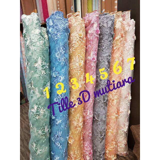 KEBAYA TILE EMBORDIER 3D