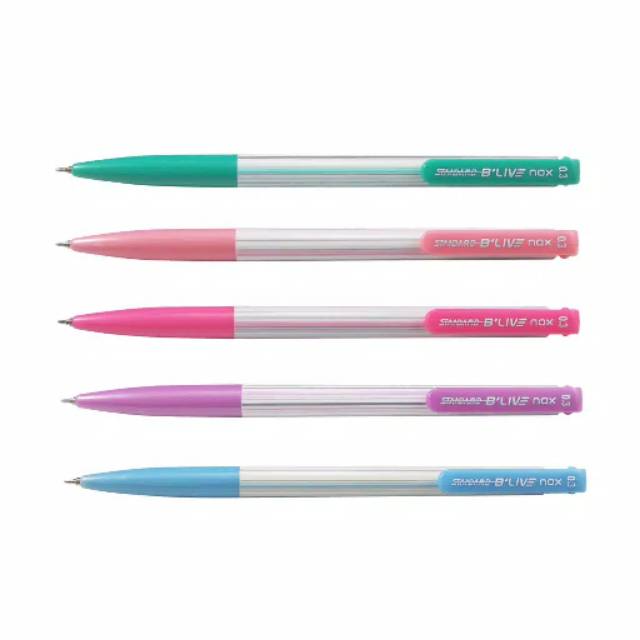 

Standard Pen Blive Nox Black Tinta Hitam Pena B'Live Pulpen Satuan