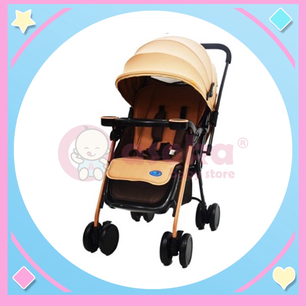 Stroller Baby Labeille Otta+ A919 Reversible Handle - Kereta Dorong Bayi Anak ASOKA