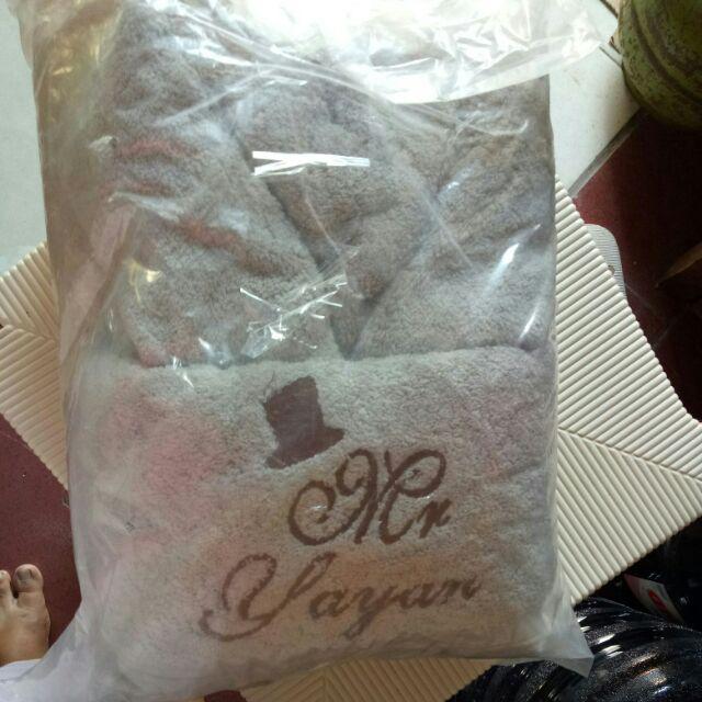 Bordir Souvenir + Handuk Mandi Evolution-fourline By Terry Palmer 70x140