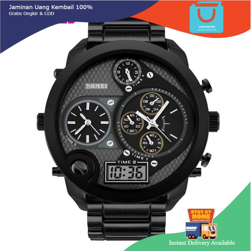 SKMEI ORIGINAL Jam Tangan Digital Analog Jumbo Pria AD1170