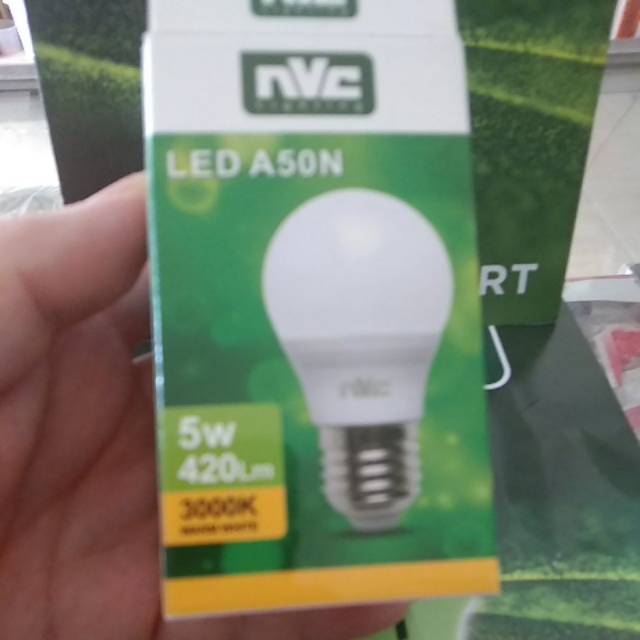 Lampu led nvc 5w kuning