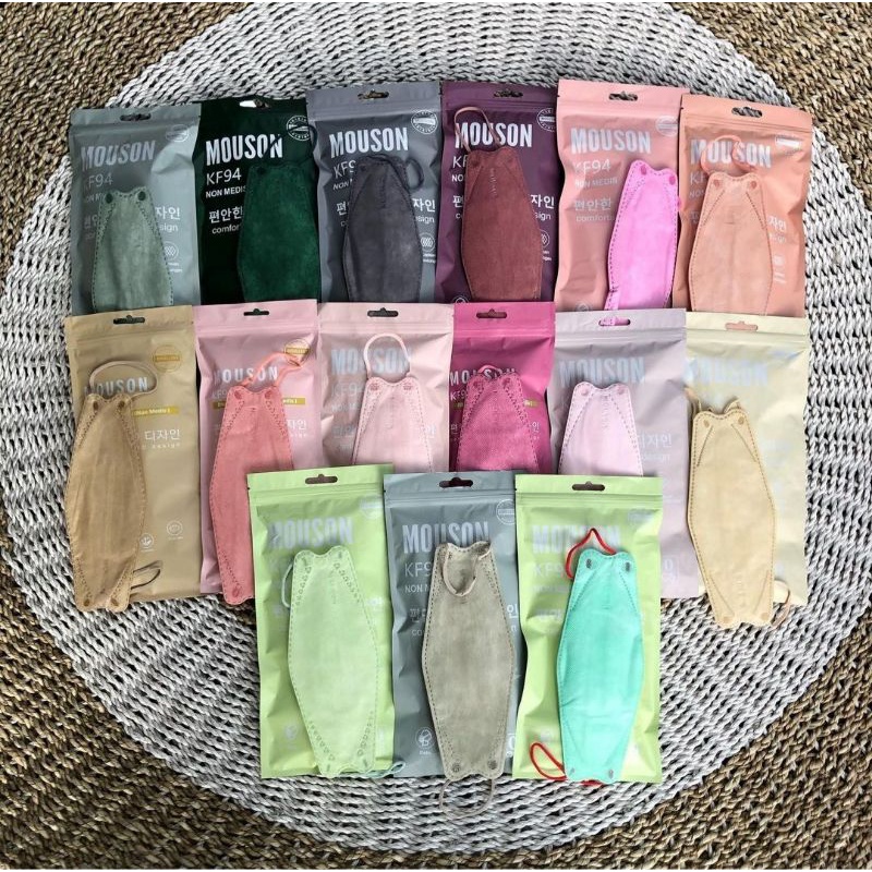 Masker KF94 Mouson Warna