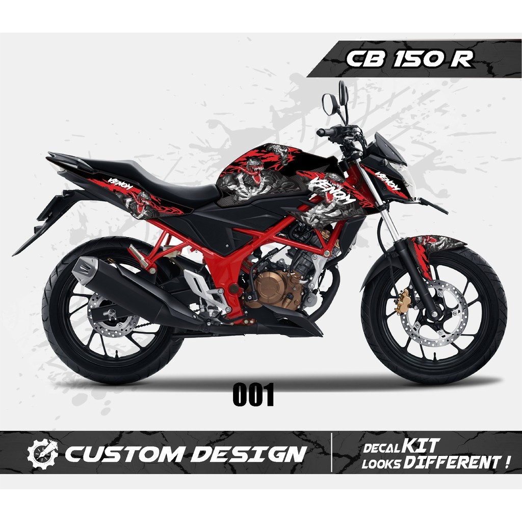 STICKER DECAL MOTOR HONDA CB150R VENOM FULL BODY PREMIUM QUALITY