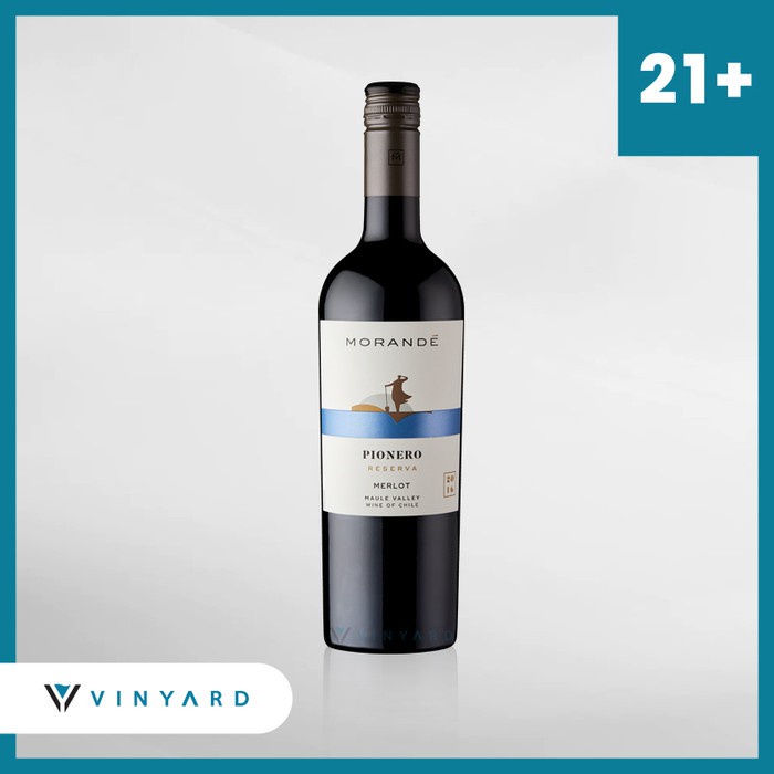 Vina Morande Reserva Merlot 750 ml ( Original &amp; Resmi By Vinyard )