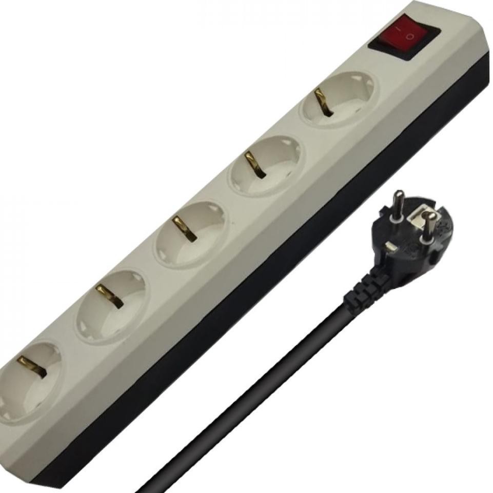 ✰READY§Broco 15851 (B) Stop Kontak 5 Lubang + Kabel