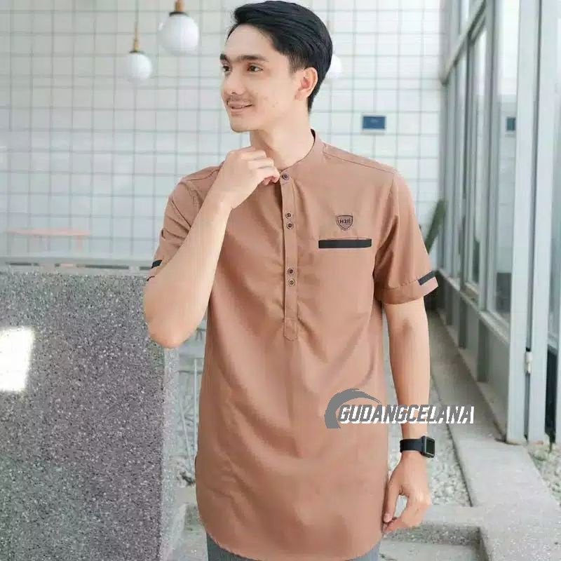 Koko Kurta Tajol M/L/XL Toyobo Tojiro Lengan Pendek Koko Terbaru Premium High Quality