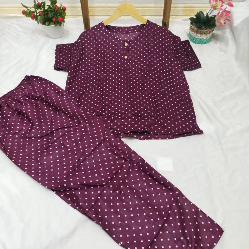 One set Tie Die // Setelan wanita kekinian-Set 17