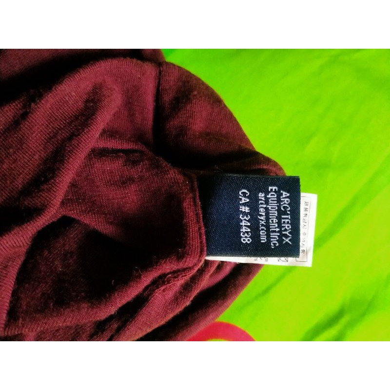 jaket tnf buff arcyteryx second bekas original + kaos columbia