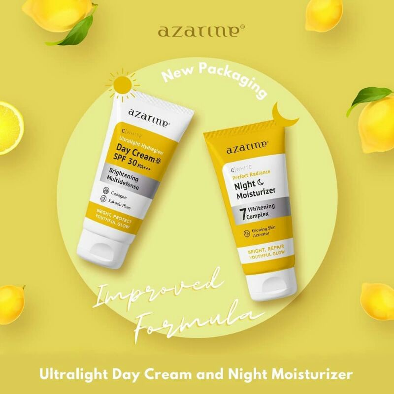 AZARINE C WHITE DAY CREAM & NIGHT CREAM