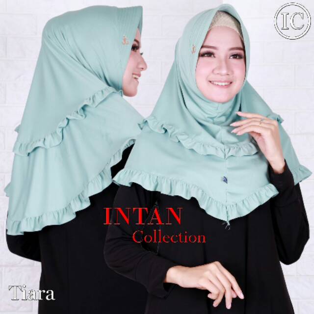 Sale... Hijab instan model Tiara ori by intan collection jersey stella