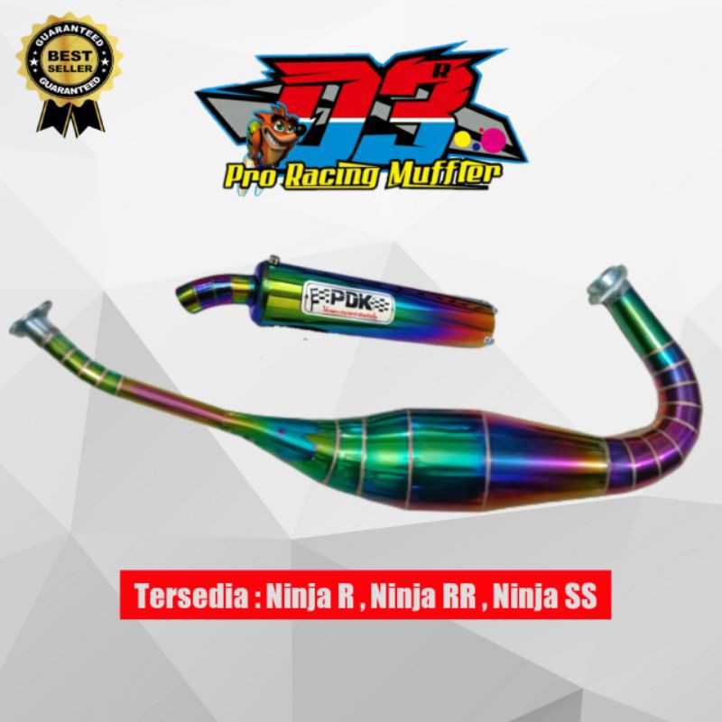 Knalpot Ninja R RR PDK Pelangi Fullstenlis