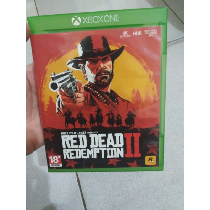 BD XBOX ONE RED DEAD REDEMPTION II RDR 2 Mulus (No Map)
