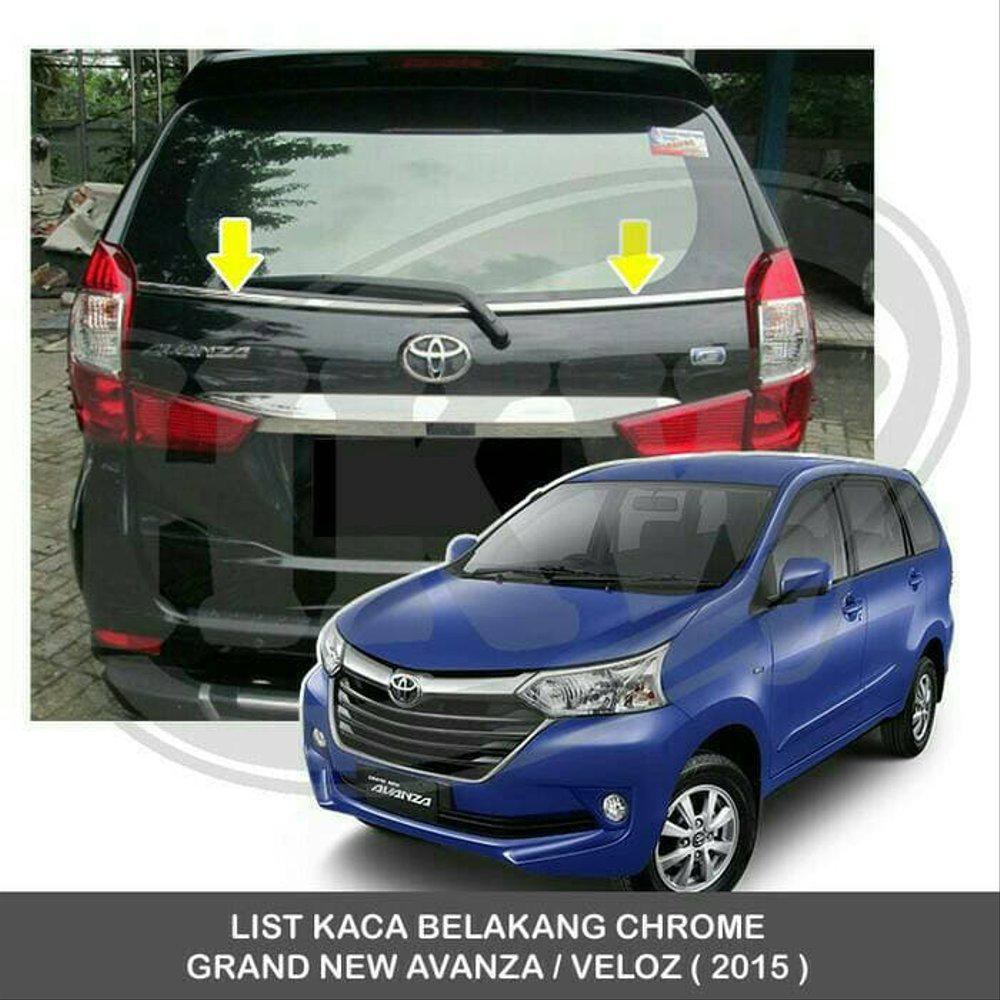 Grab Now List Lis Kaca Belakang Grand New Avanza Great New Xenia Shopee Indonesia