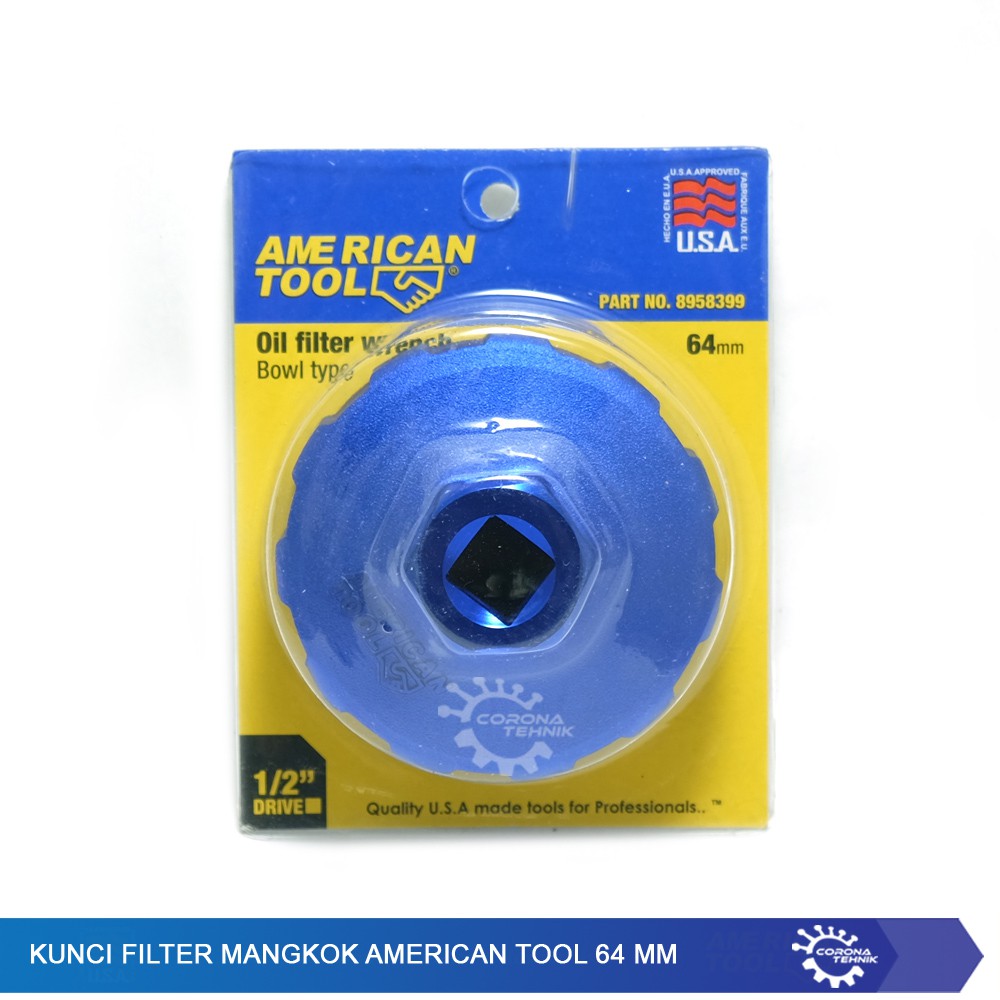 Kunci Filter Mangkok American Tool 64 mm