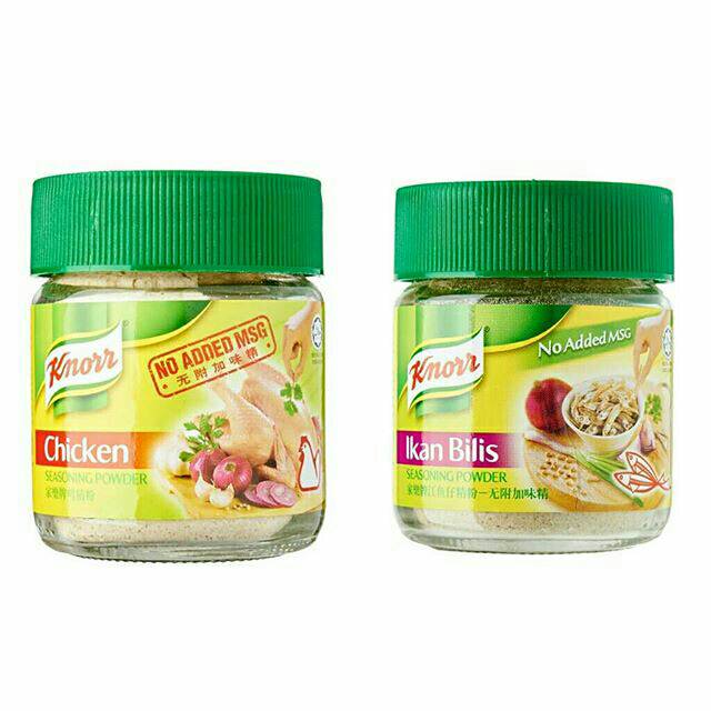 

(HESHLY MART.ID) Knorr chicken & ikan bilis seasoning powder & cube