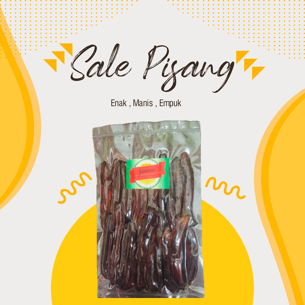 

Pisang Sale Basah Manis Asli