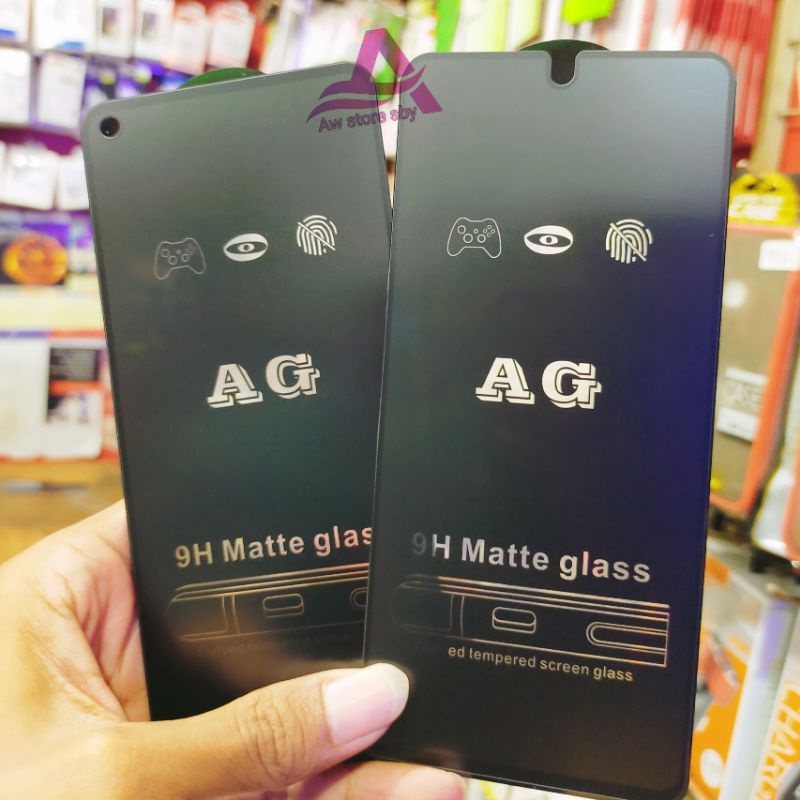 (TG-KACA MATTE) Tempered Glass Matte Anti Minyak vivo Y81/Y83/V9/Y11/Y12/Y15/Y17/Y19/ Y12S/Y51A/ Y53S MATTE