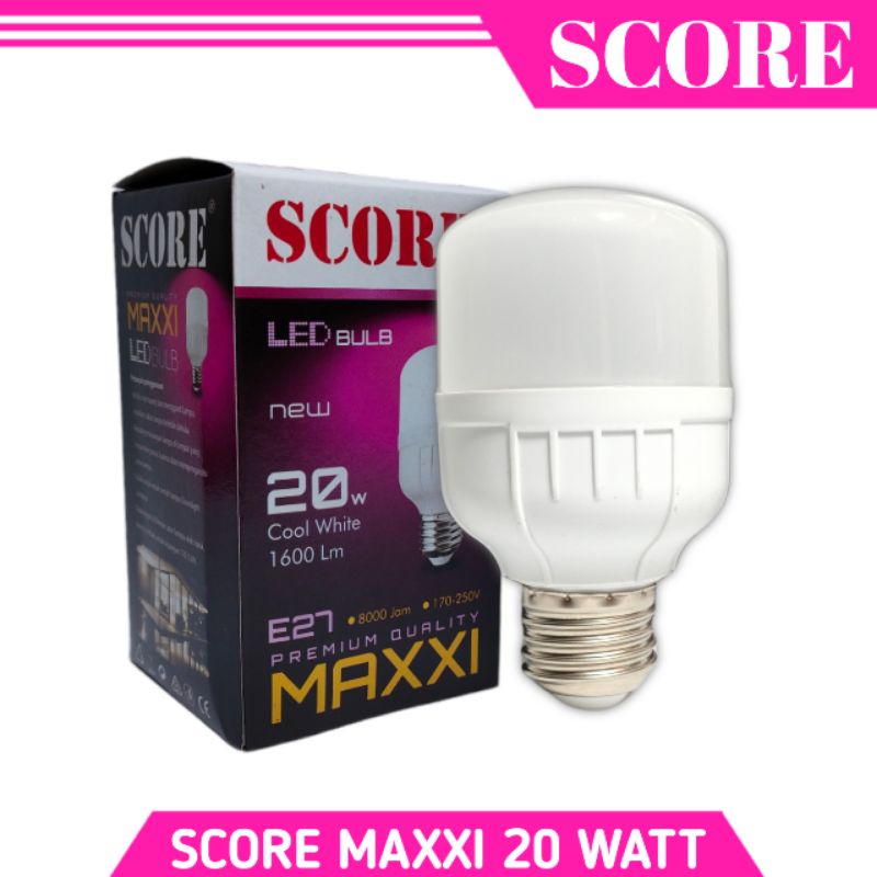 Score Maxxi Lampu LED Capsule 20 Watt - Cahaya Putih