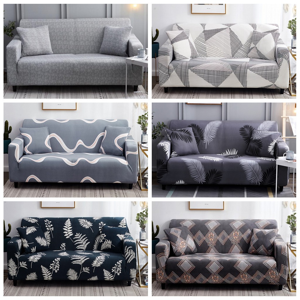 On Sale 1 2 3 4 Seater Sofa Stretch Slipcover Sarung Sofa Cover