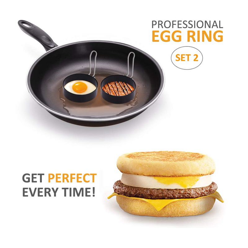 cetakan telur telor ceplok mata satu puding congkel anti lengket Peralatan Dapur Alat Serbaguna Multifungsi By Mykochen.ina