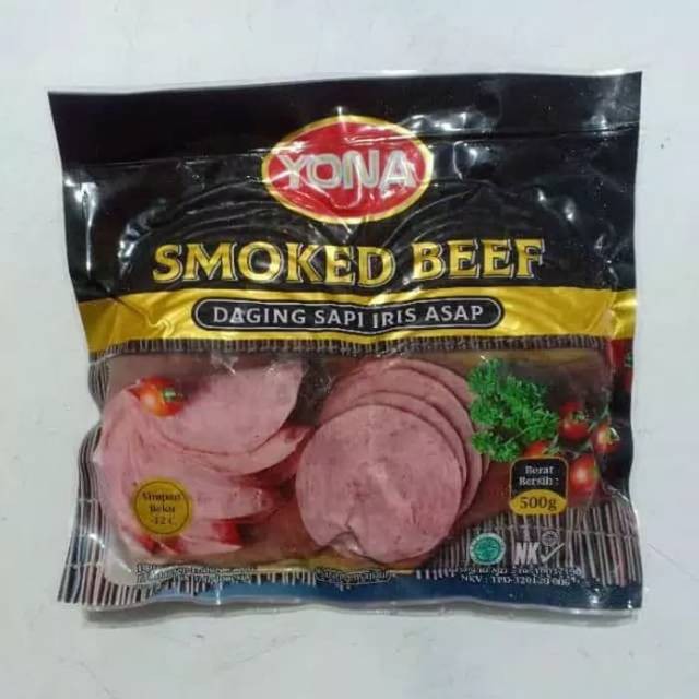 

YONA Smoked Beef 500gr Daging Sapi Iris