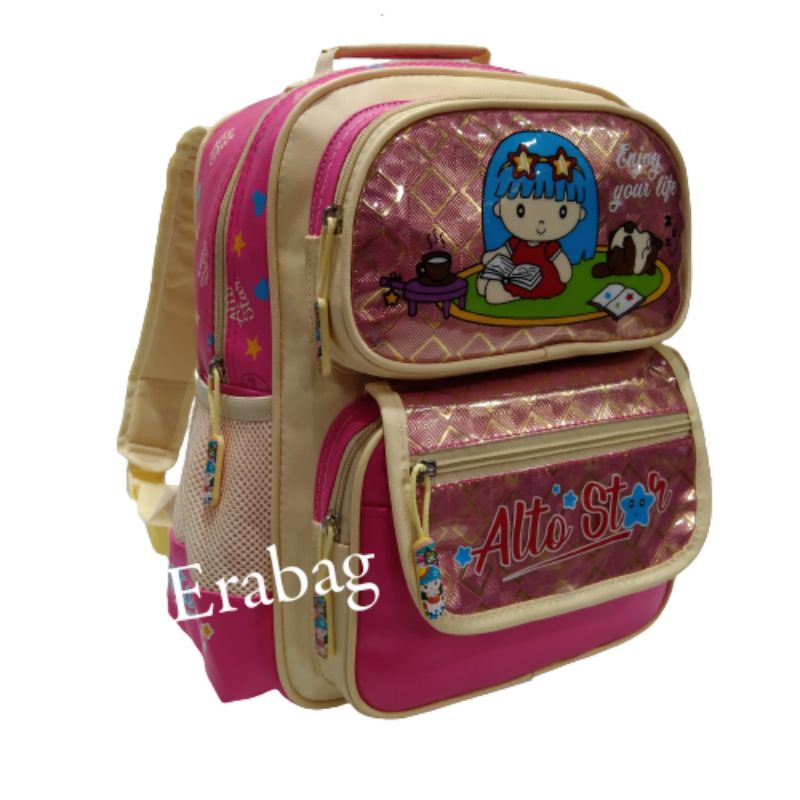 Tas Ransel Sekolah Palo Alto Stars Wanita Tk SD 47610G