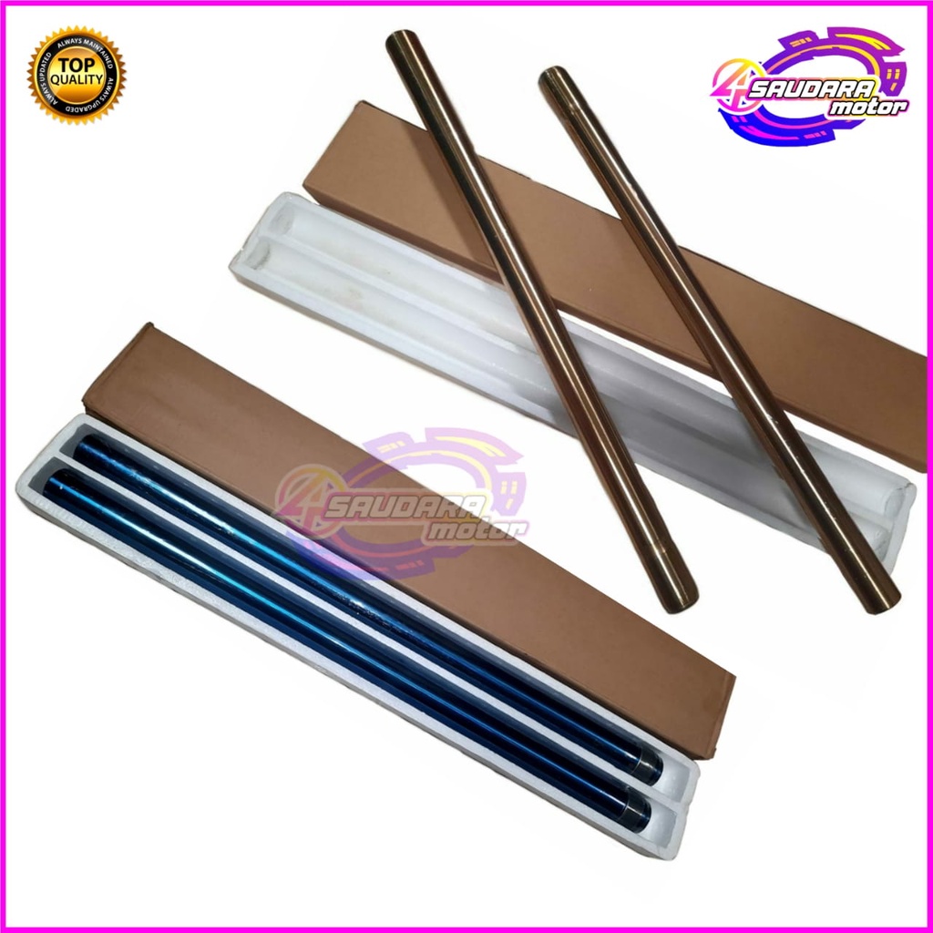 as shockbreaker shock skok depan gold blue as 31 33 megapro tiger ninja