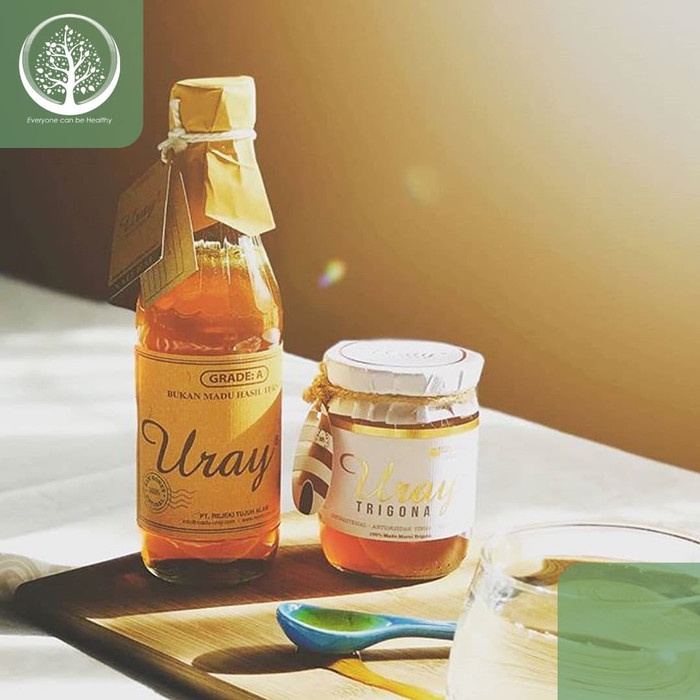 

d201nhd Madu Uray Natural Honey 640Ml / Raw Natural Honey / Madu Lebah Hutan Ds201Fs