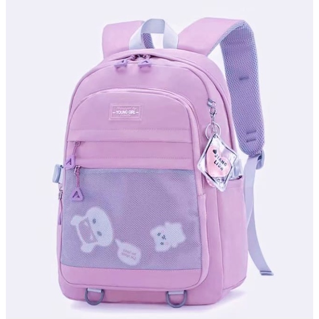 [COD] Tas Ransel Sekolah Anak Terbaru / Tas Ransel Sekolah Anak Perempuan SMP SMA / Tas Cewek Keren Modis Gaul Lucu Imut / Tas Ransel Anak Gadis Remaja Kekinian Terbaru 2022 Murah Korean Style