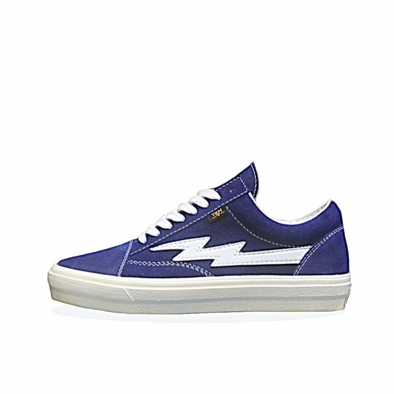Word Division - Classic Navy Blue Full Suede