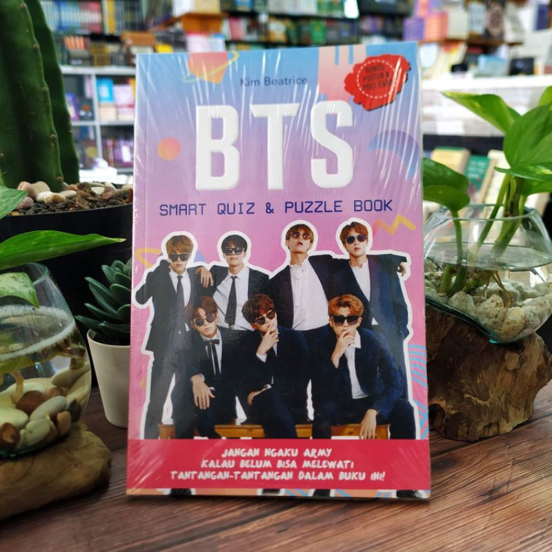 Bts Smart Quiz Puzzle Book Shopee Indonesia