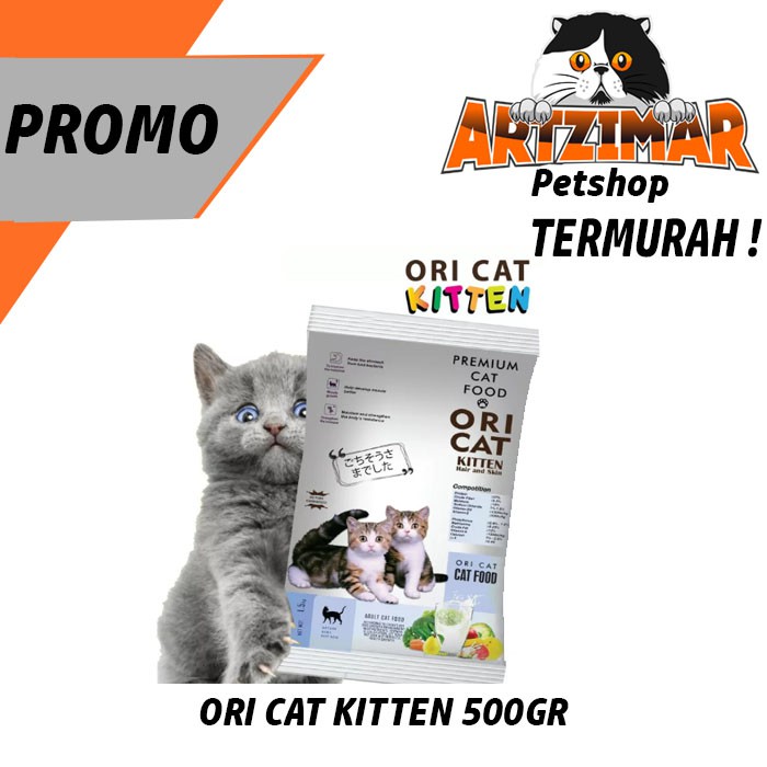 Ori Cat Kitten 500gr makanan anak kucing ori cat 500gr