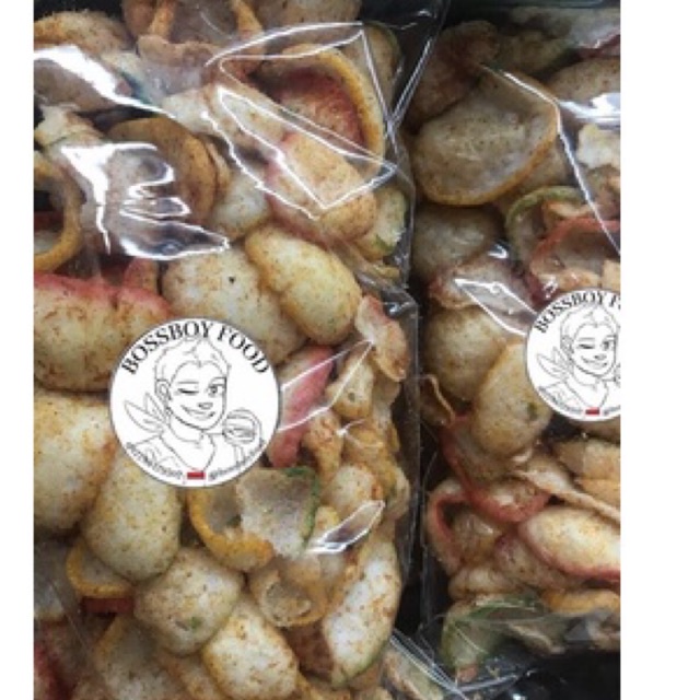 

Kerupuk seblak pedas