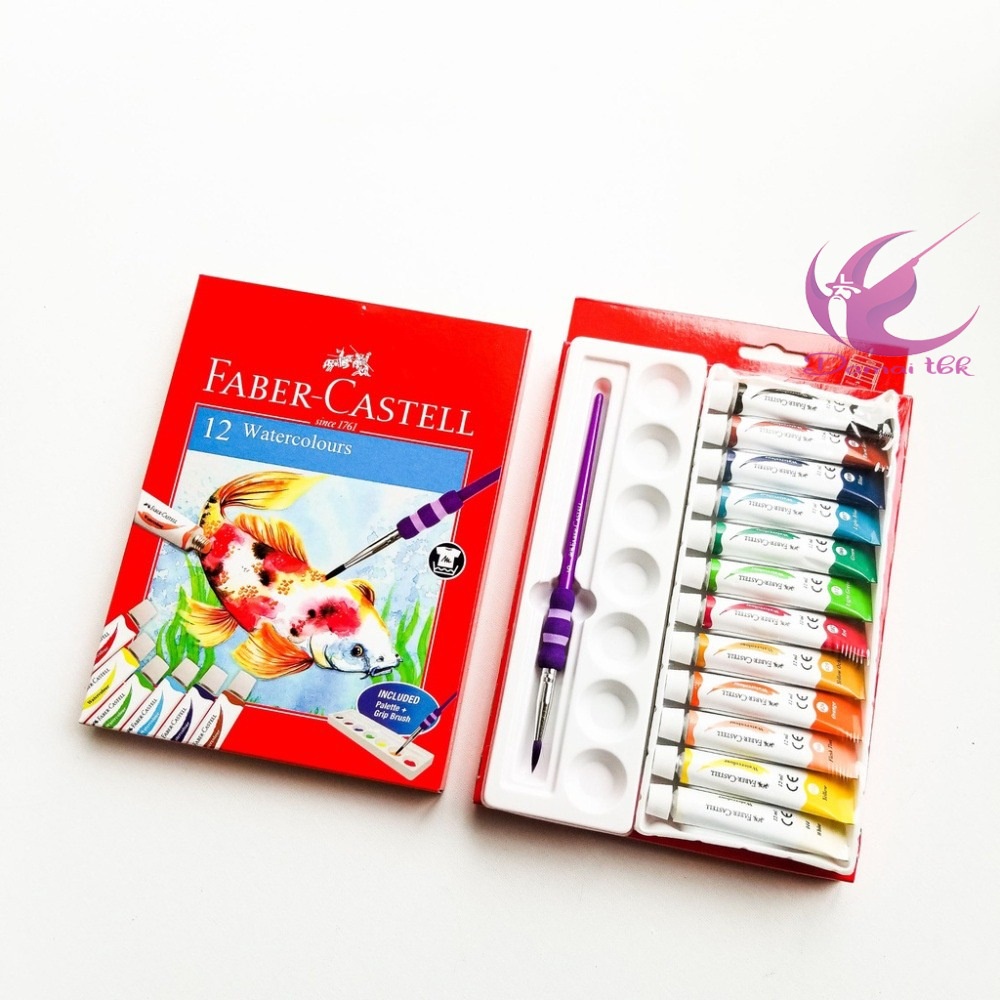 

Faber Castell Tube Watercolor 12 Warna 121004N