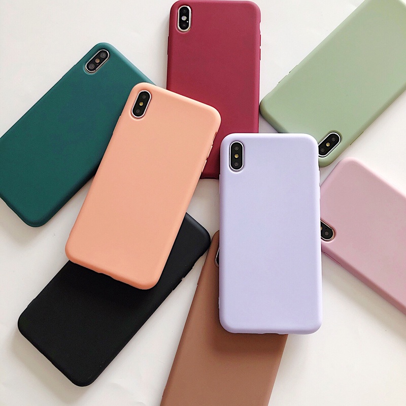 CASE MACARON PELINDUNG KAMERA IPHONE X/XS,XR,XS MAX,11,11 PRO,11 PRO MAX (RANDOM)