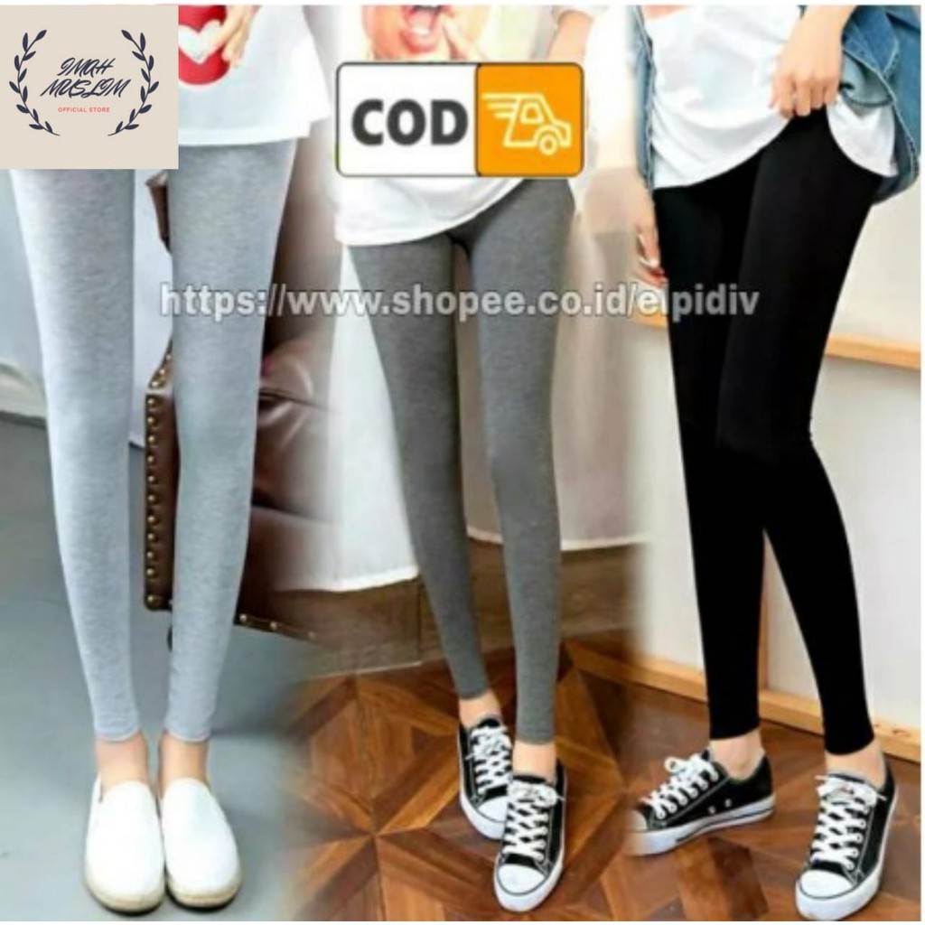 #STANDAR//Celana Legging Soft Rayon Kaos/ Legging Panjang Bahan Kaos, Celana Lejing Murah