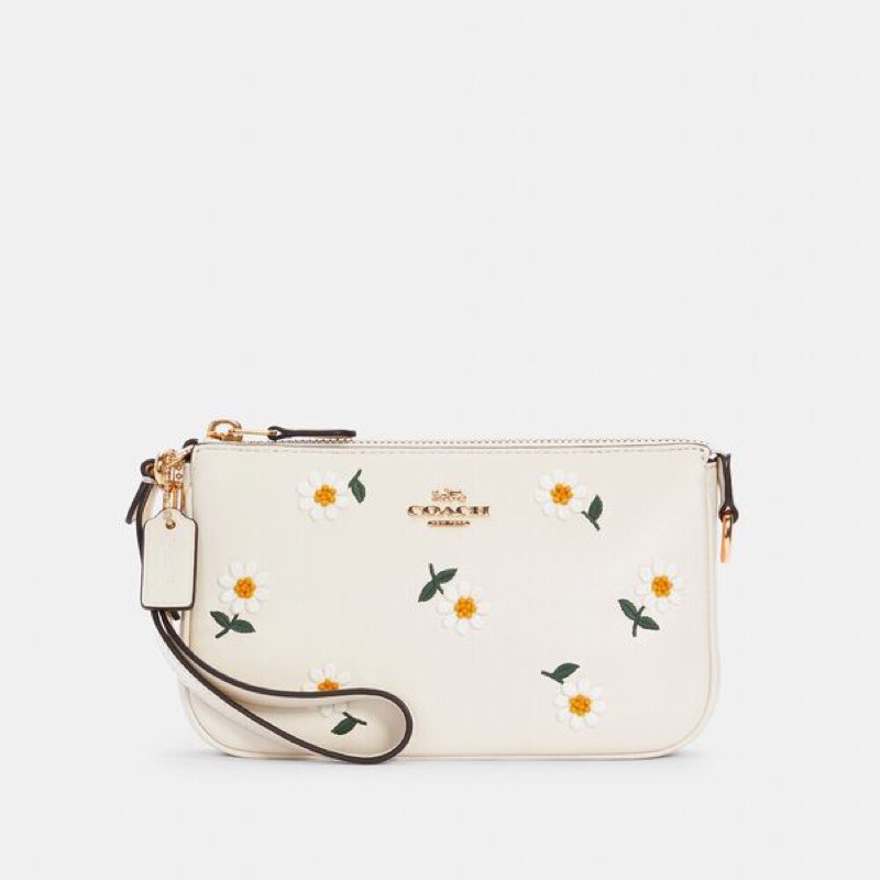 [ORIGINAL 100%] Coach 3356 Nolita 19 With Daisy Embroidery