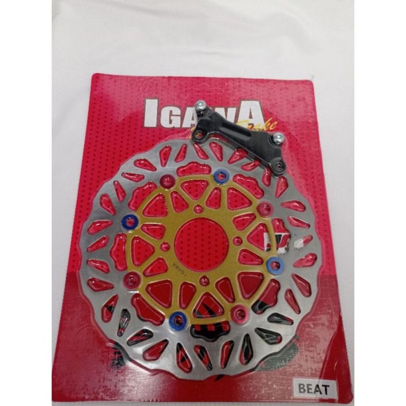 Piringan Cakram Disc Cakram Depan Honda Matic Vario Beat Scoopy Spacy Ukuran 260mm Plus Breket import