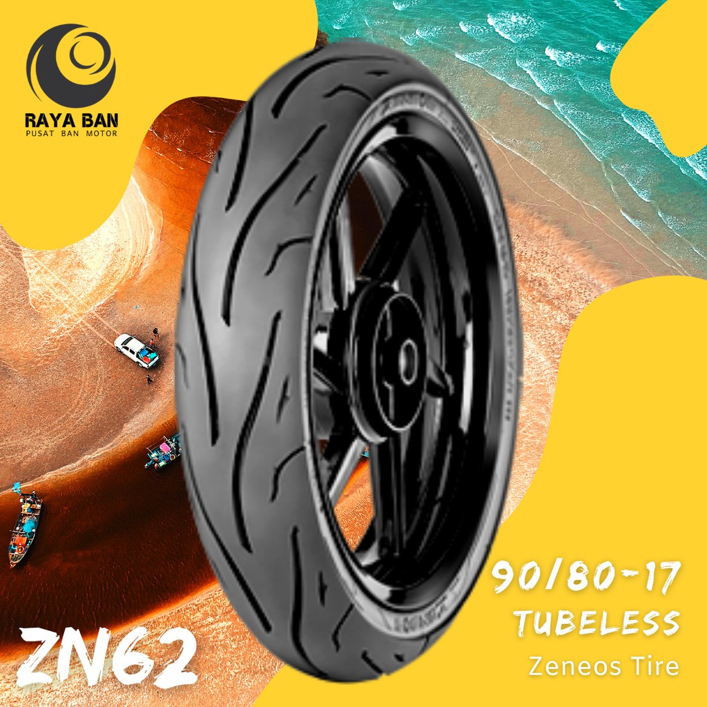 Ban Motor Zeneos ZN62 90/80-17 TL