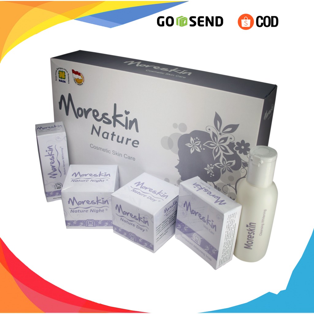 Paket Moreskin Nature Nasa Produk Perawatan Wajah Alami