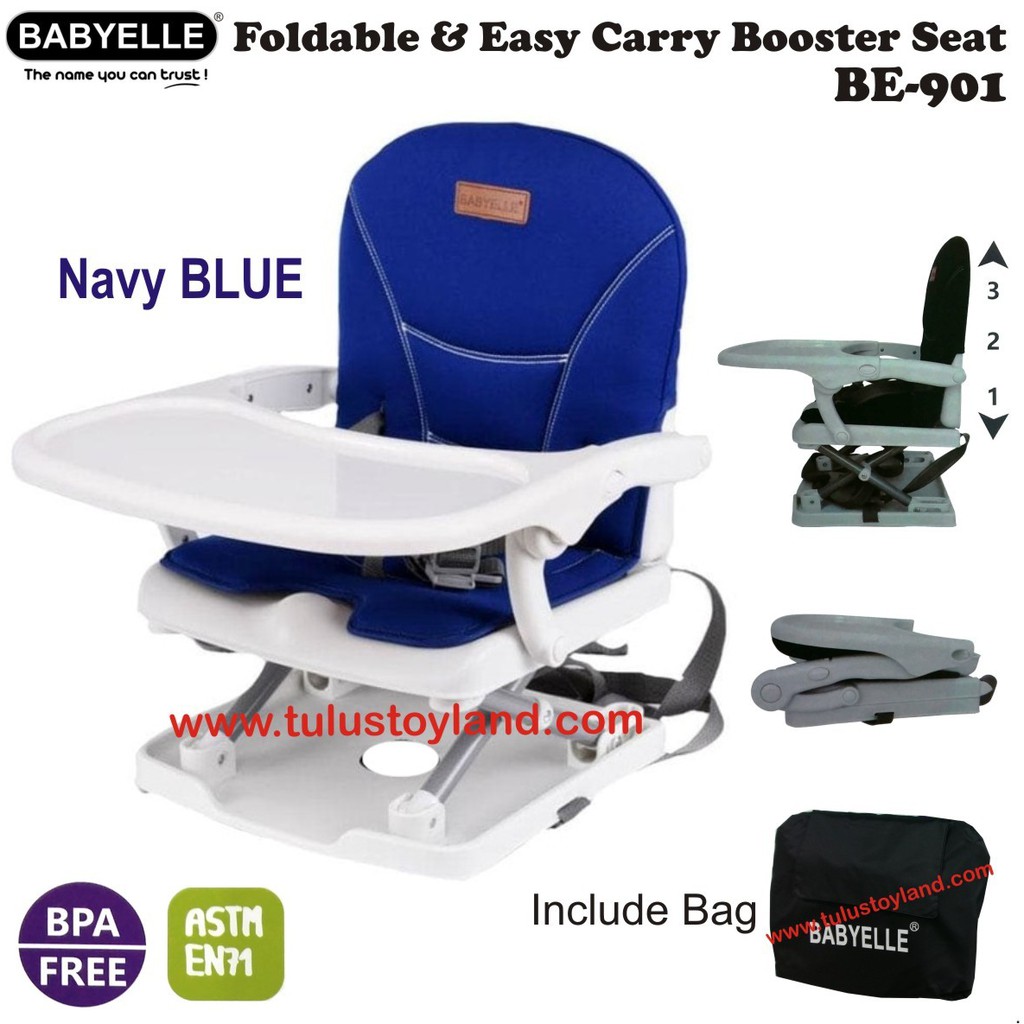 Babyelle Foldable Booster Seat BE901 Kursi Makan Bayi