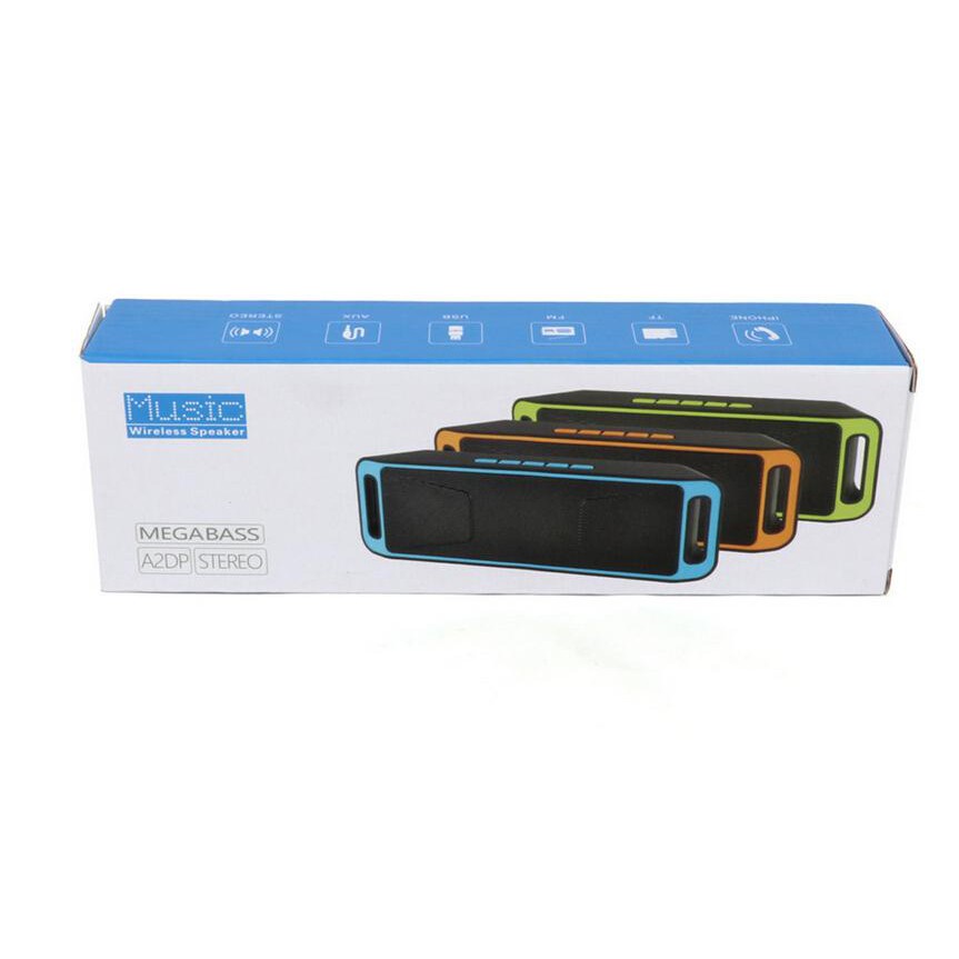 [BISA COD] Speaker Bluetooth Megabass Stereo A2DP S208 Speaker Stereo Megabass