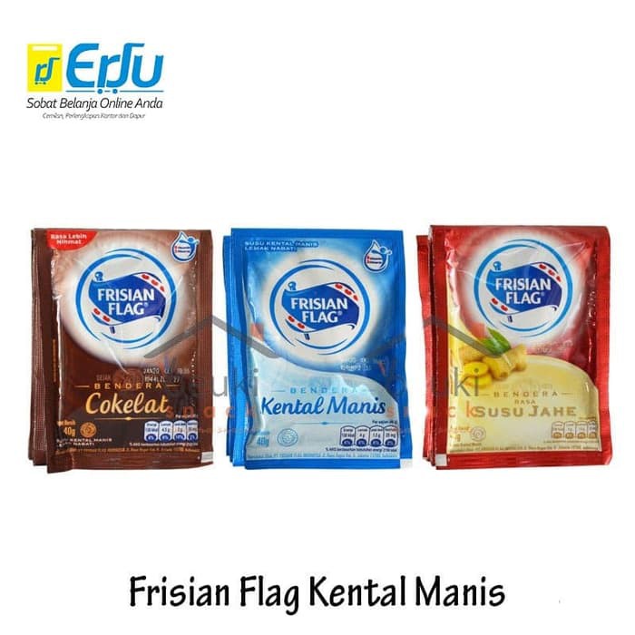 

Frisian Flag Susu Kental Manis 40gr