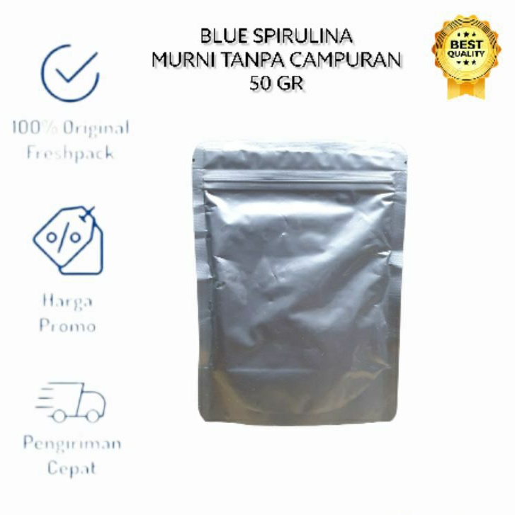 Blue Spirulina Powder / Bubuk Spirulina Biru 50 GR