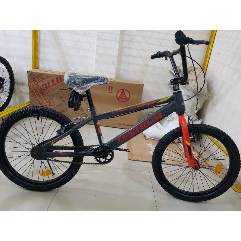 Sepeda BMX 20 inch CENTRUM Warna Grey /Abu-abu