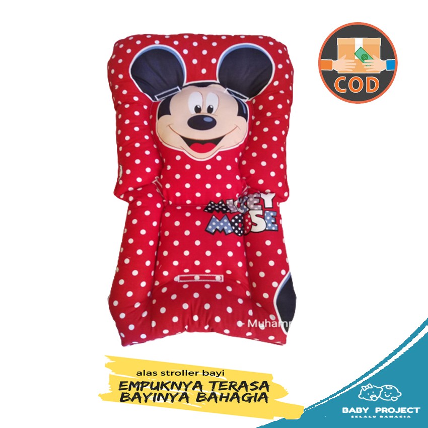 alas stroller bayi / carseat baby / kasur kereta dorong bayi