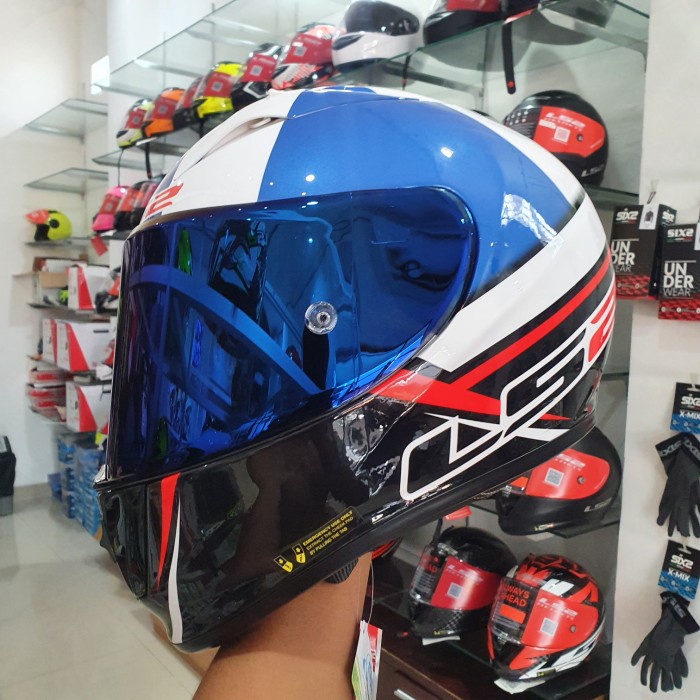 Helm LS2 FF323 Arrow Evo John Mcphee Paket Visor