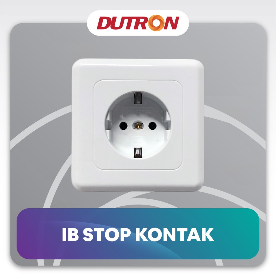 Stop Kontak Inbow Stop Kontak Tanam Dinding DUTRON Stopkontak Inbow IB